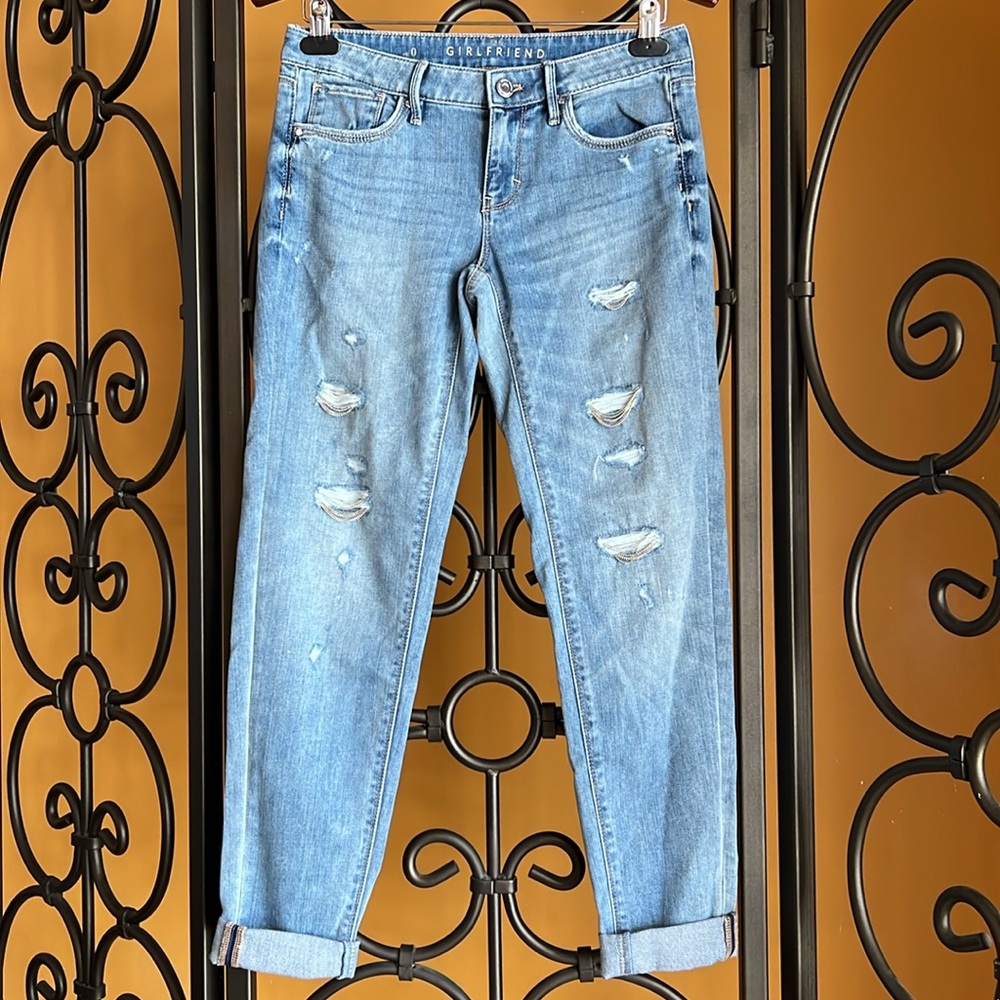 WHITE HOUSE BLACK MARKET The Girlfriend Jeans